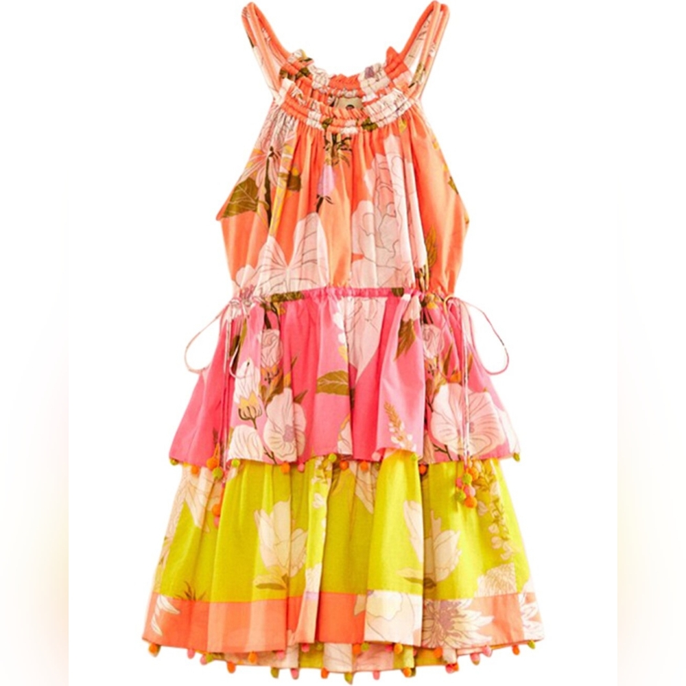 NWT Farm Rio Garden Dress - L - Picture 1 of 2